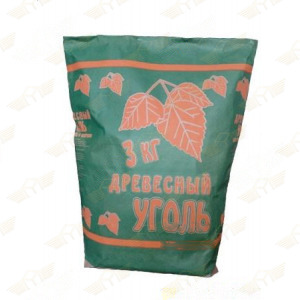 Уголь древесный березовый 3кг