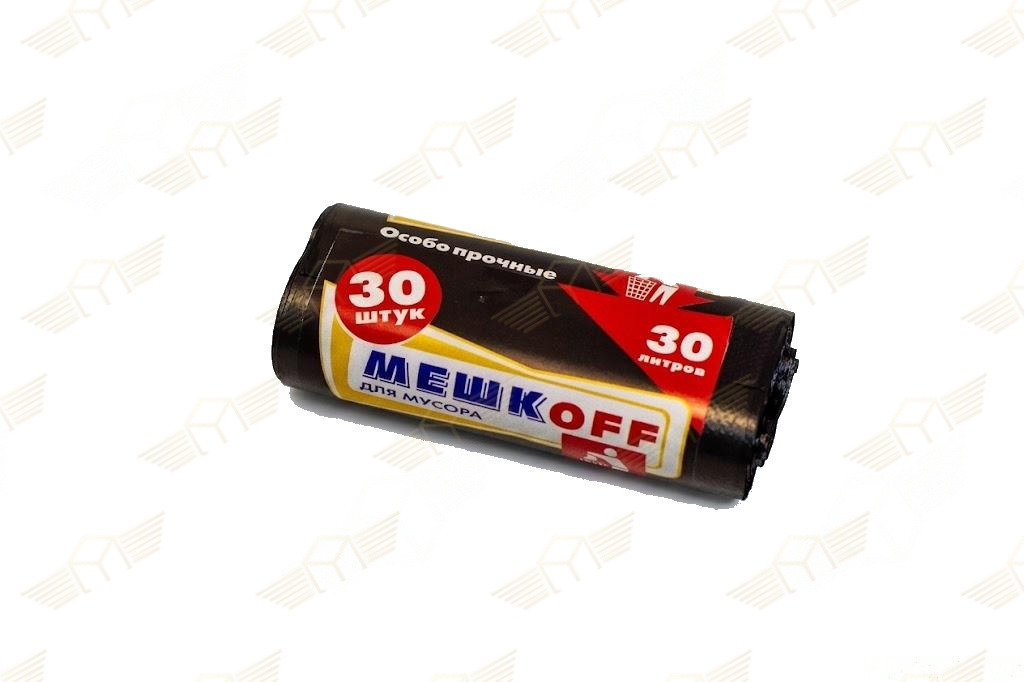 Мешки мусорные "МЕШКОFF" 30л/30шт