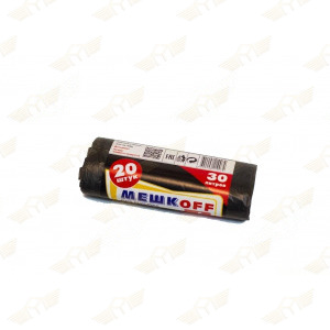 Мешки мусорные "МЕШКОFF" 30л /20шт